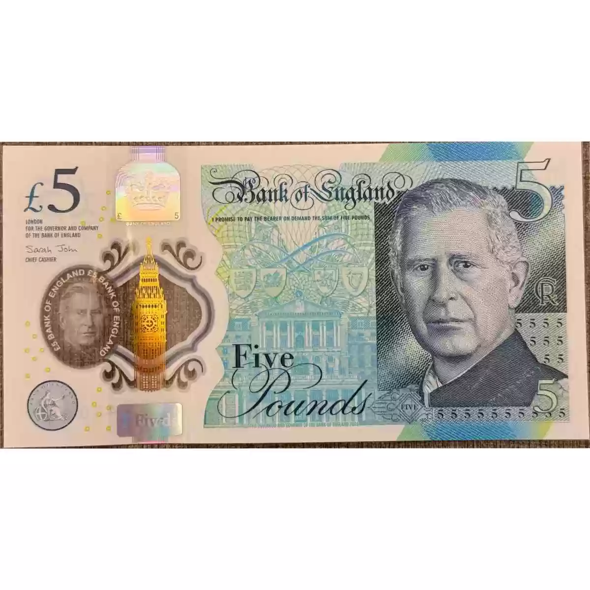 Image of the banknotes reverse