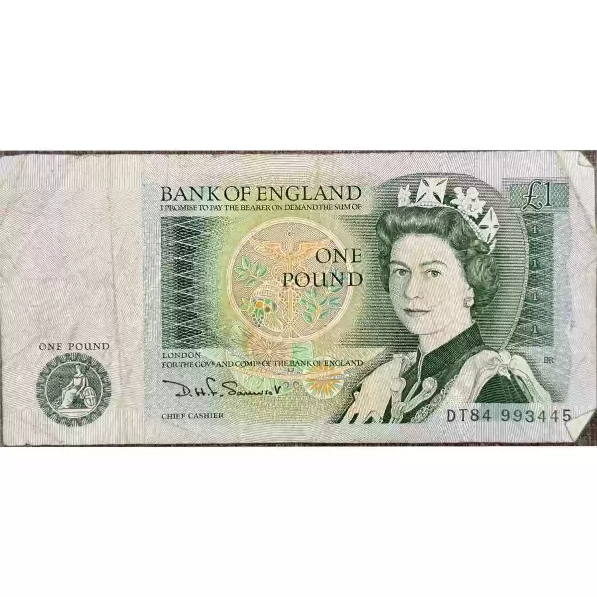 Image of the banknotes reverse