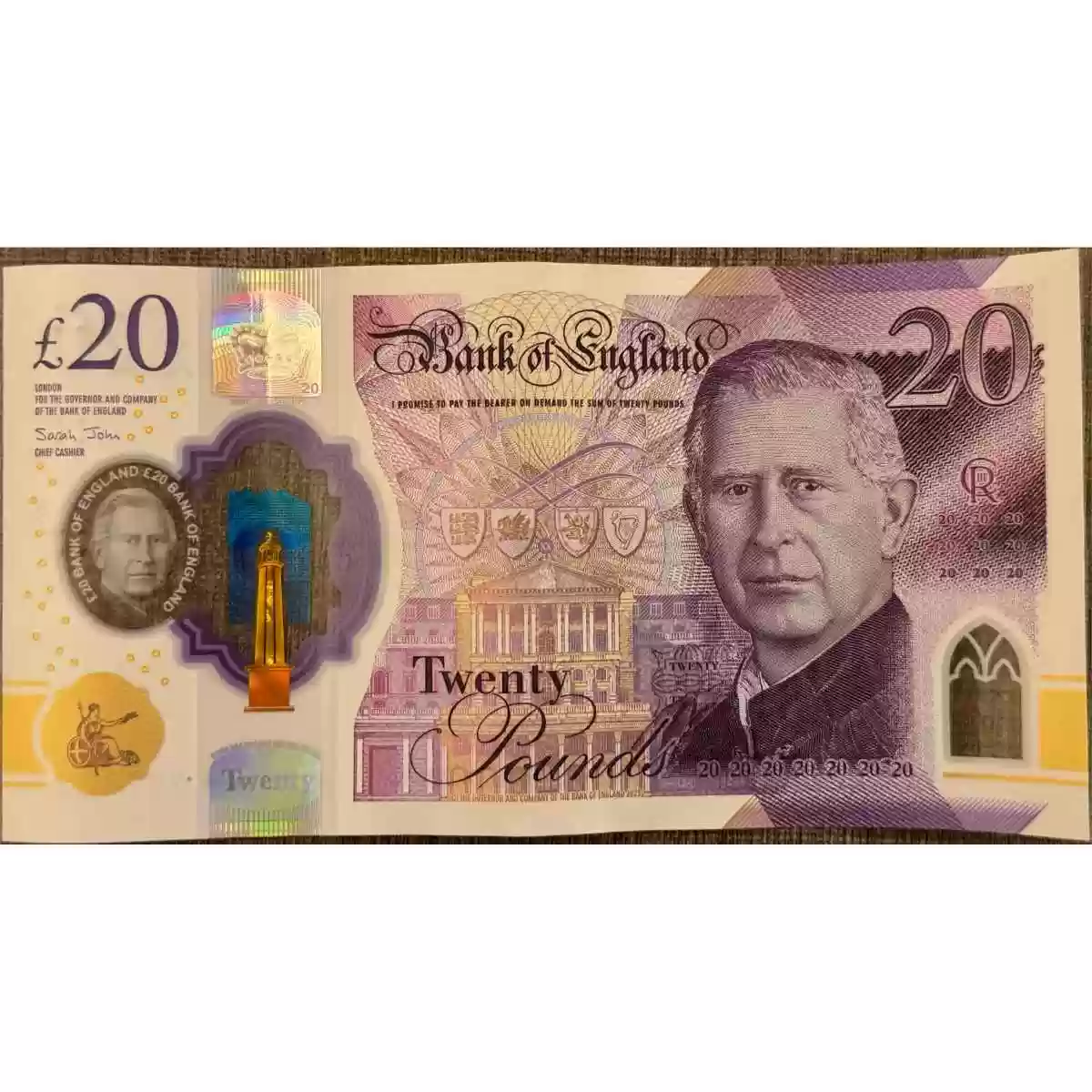 Image of the banknotes reverse